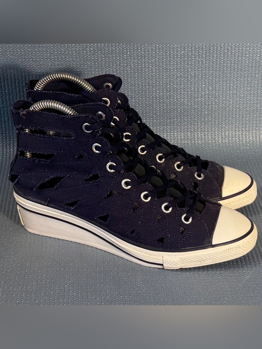 Converse Chuck Taylor All Star Hi Ness Cut Out Wedge Sneakers Women’s Size 6.5